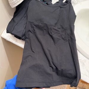 Black Sleeveless Top lululemon size 6